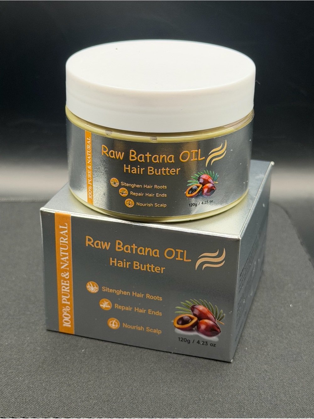 Raw Batana Oil Hair Butter- Hair treatment-multiple available- New in Packaging.
